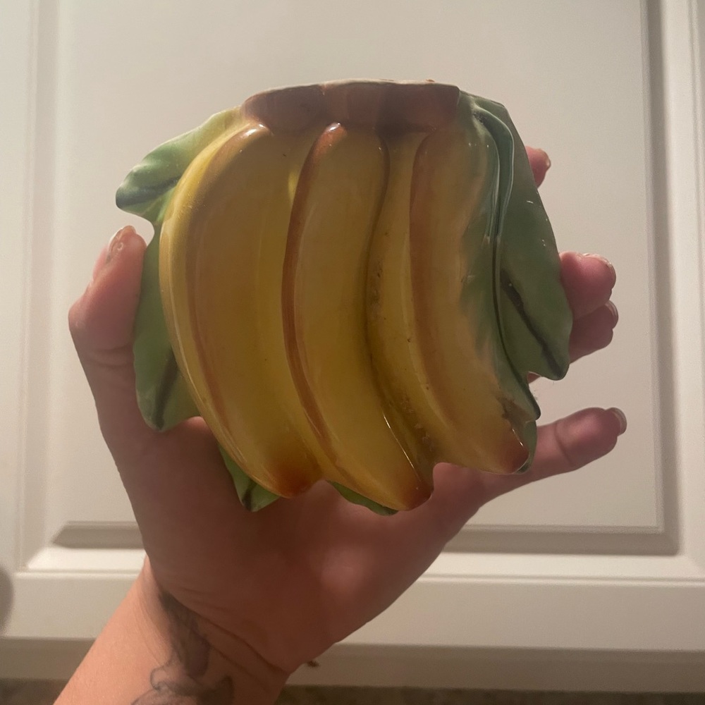 Glass vintage bananas wall decor - Picture 4 of 4